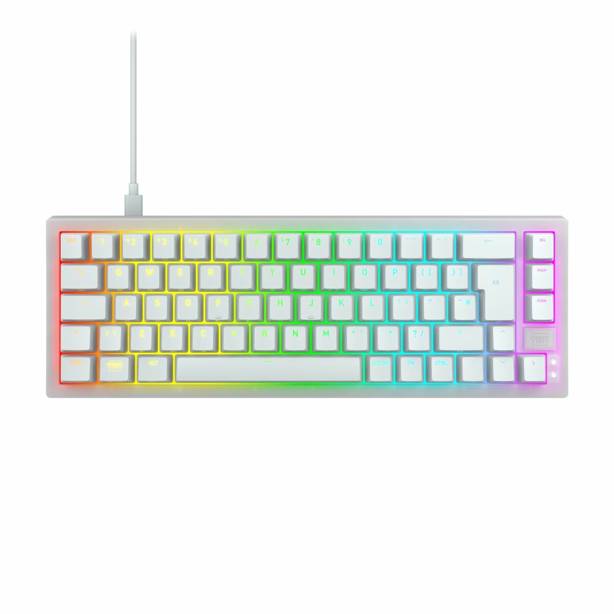 Tangentbord och Mus Cherry CXK5V2RGBCPTBLACKRFR - 2
