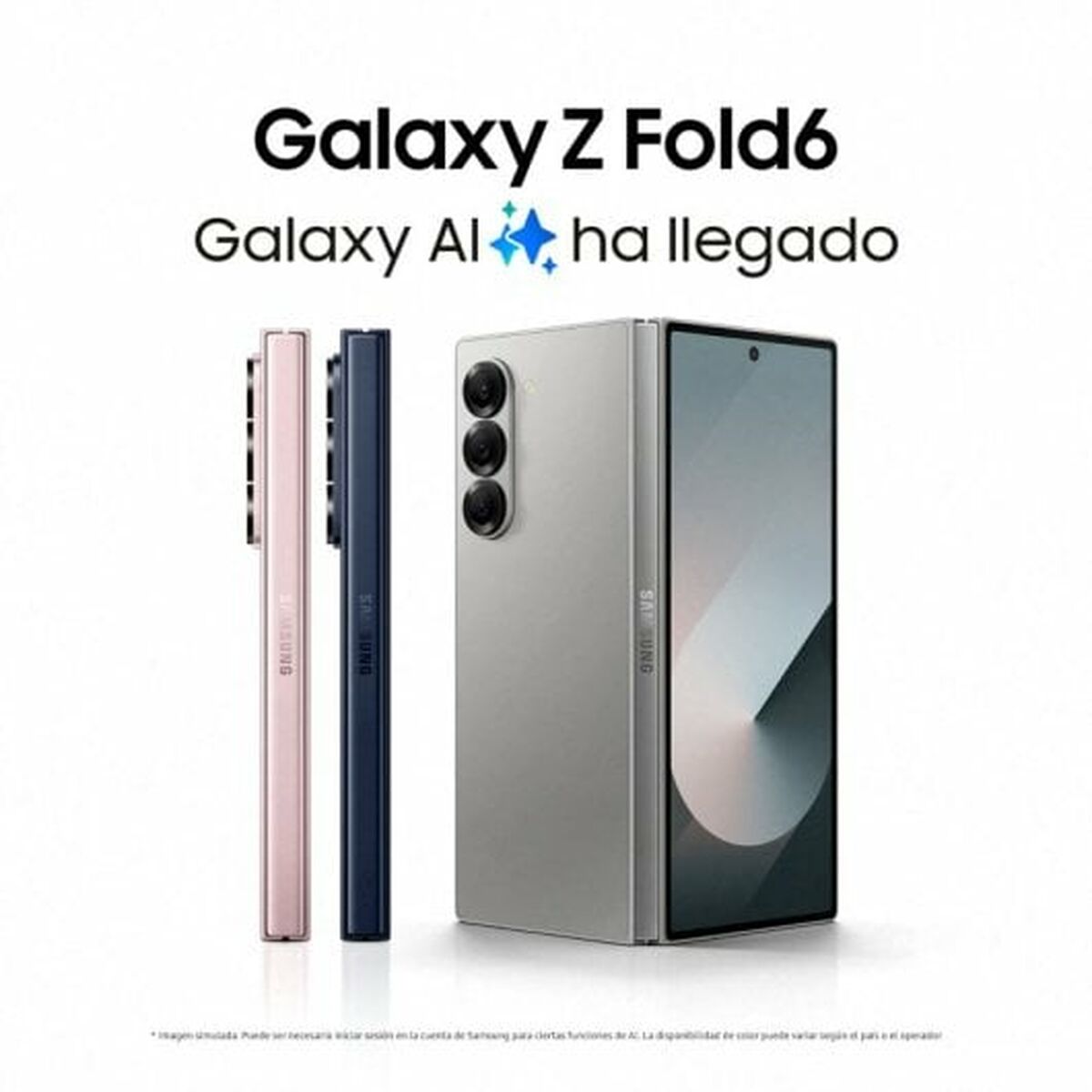 Smartphone Samsung Galaxy Z Fold6 12 GB RAM 1 TB Stål - 2