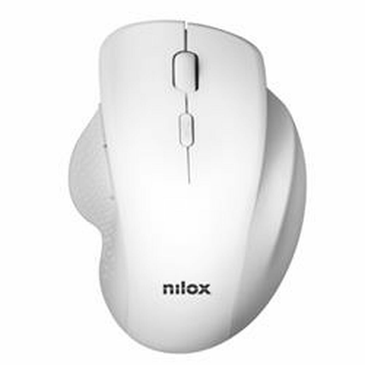 Trådlös Mus Nilox ERGO 3200 DPI Vit