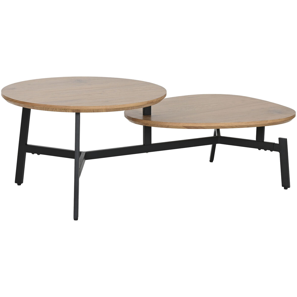 Soffbord Home ESPRIT Svart Naturell 115 x 60 x 40,5 cm - 5