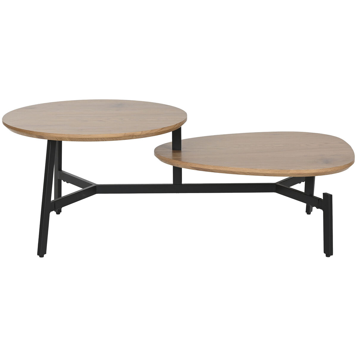 Soffbord Home ESPRIT Svart Naturell 115 x 60 x 40,5 cm - 4