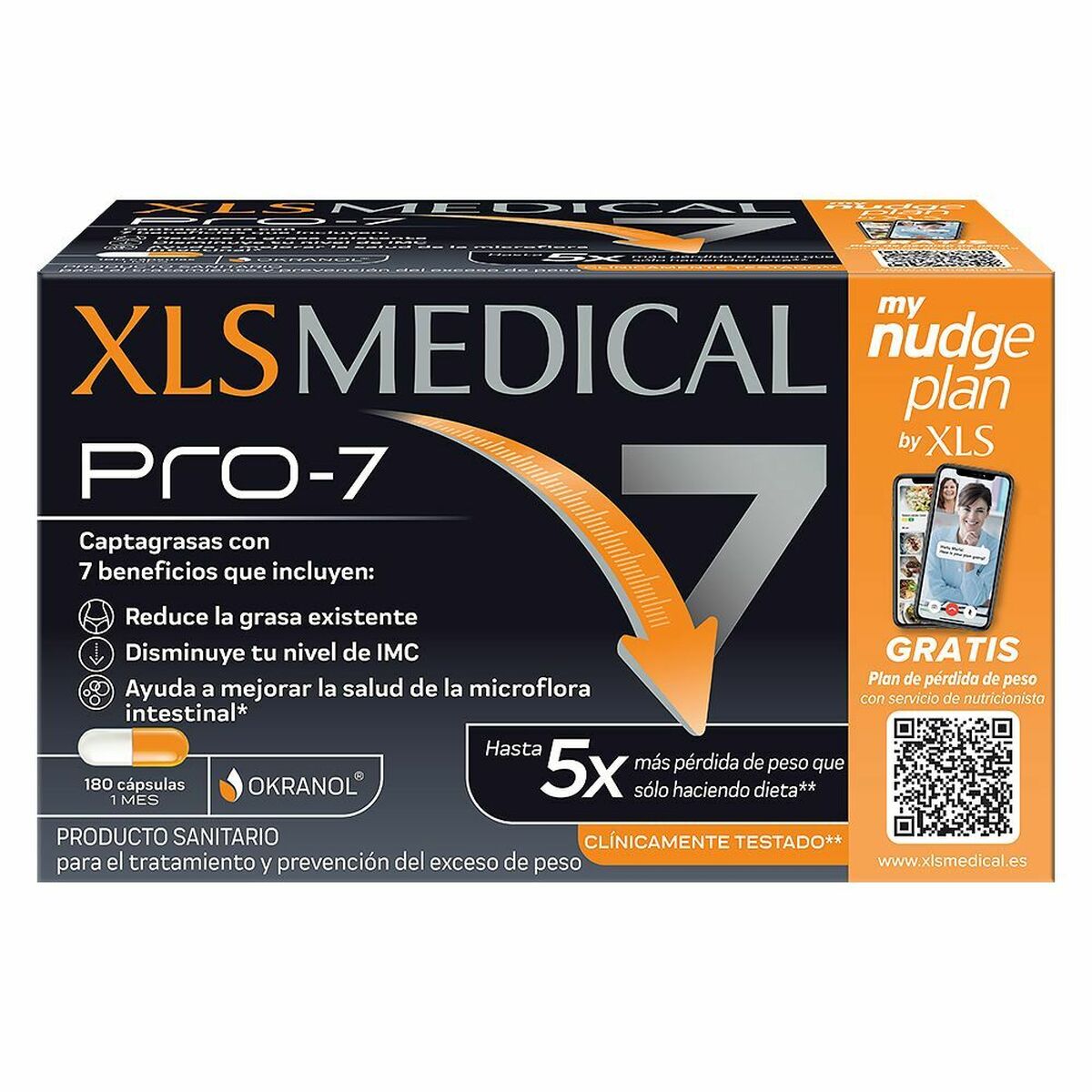 Fettförbrännande XLS Medical Pro-7 180 Antal