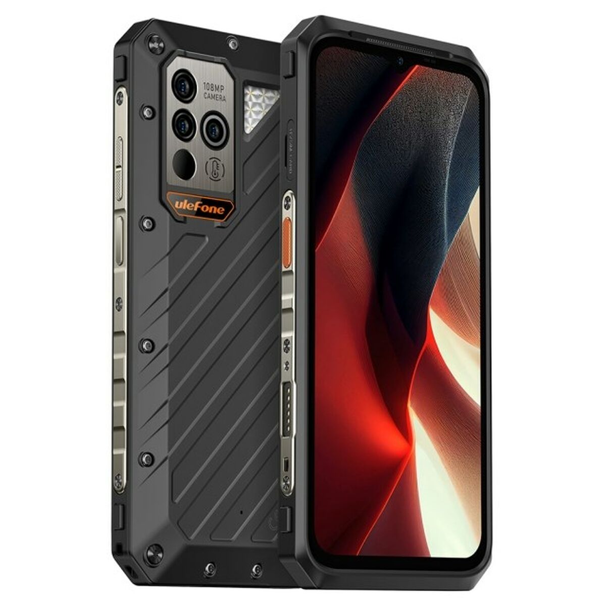 Smartphone Ulefone Power Armor 18 Ultra 6,59" Mediatek Dimensity 7050 12 GB RAM 256 GB Svart