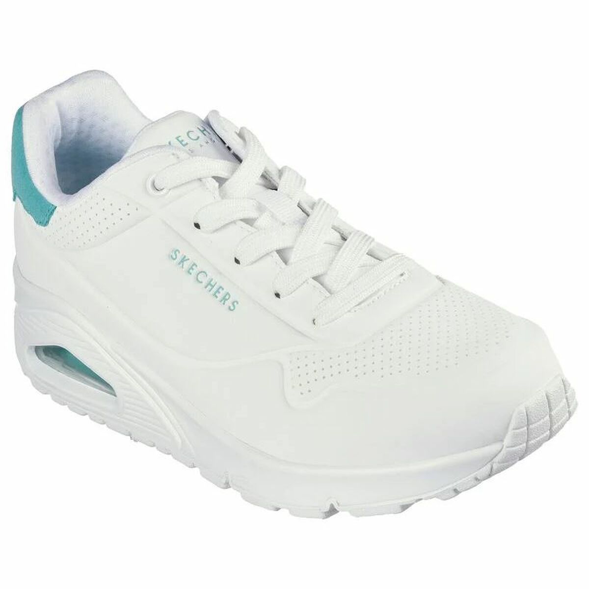Gymnastiksko, Dam Skechers Uno - Pop Vit - 5