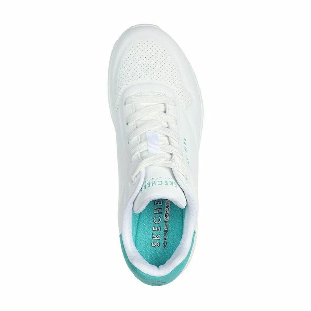 Gymnastiksko, Dam Skechers Uno - Pop Vit - 4
