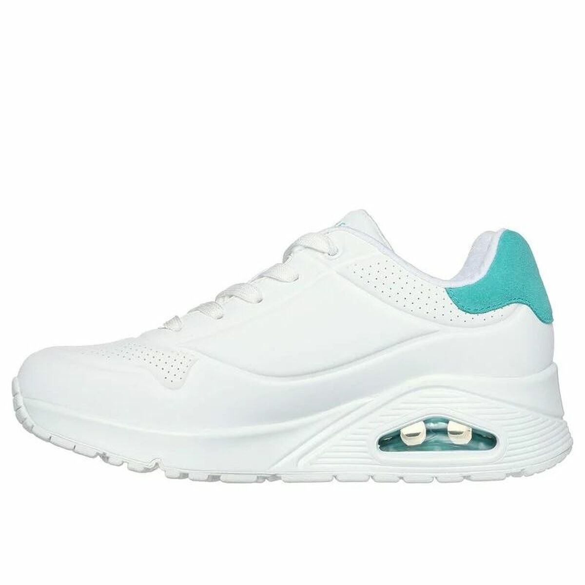 Gymnastiksko, Dam Skechers Uno - Pop Vit - 2