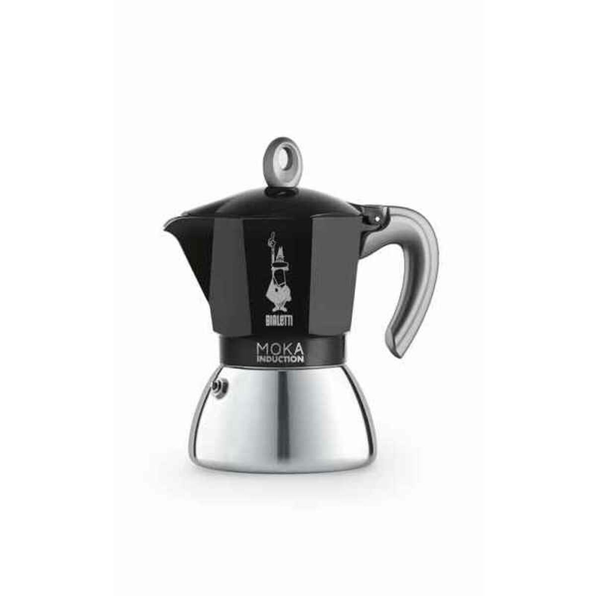 Italiensk Kaffepanna Bialetti 0006936 Svart Rostfritt stål Aluminium 300 ml 6 Koppar