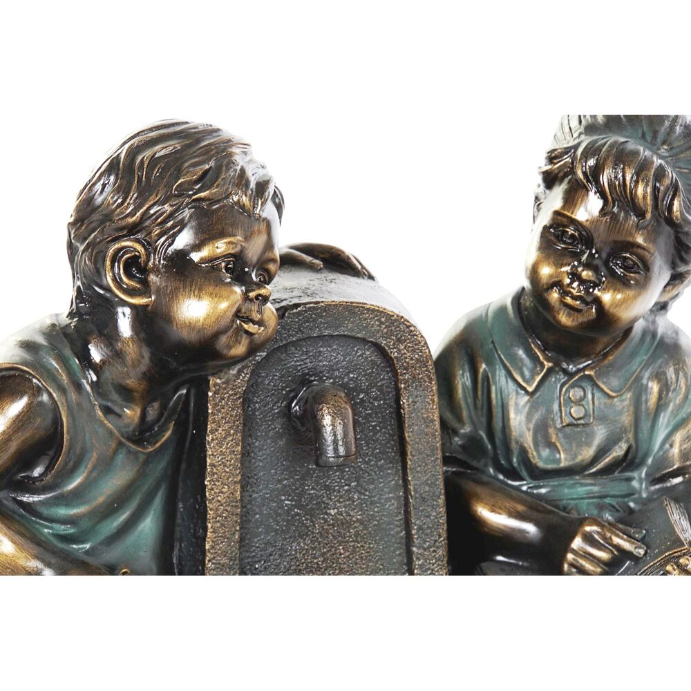 Trädgårdsfontän DKD Home Decor Brons Harts Pojkar (47 cm) - 3