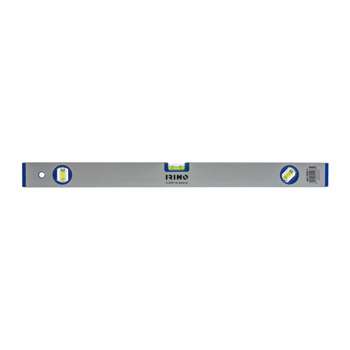 Vattenpass Irimo 800 x 20 x 49 mm Aluminium 80 cm