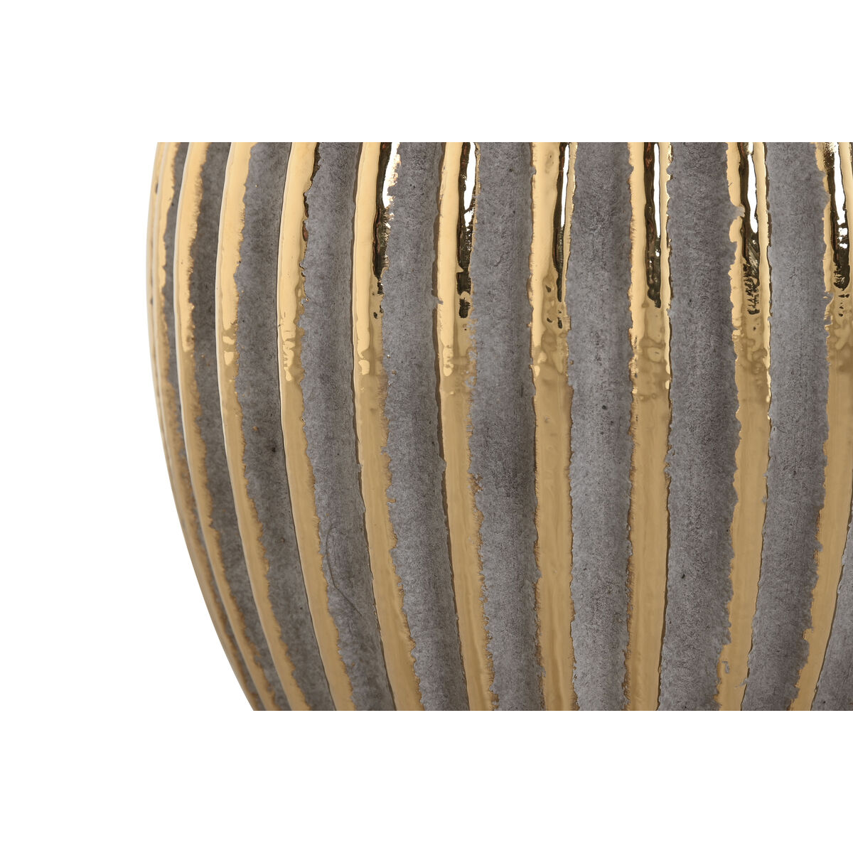 Vas Home ESPRIT Gyllene Stengods Modern 19 x 19 x 16 cm - 3