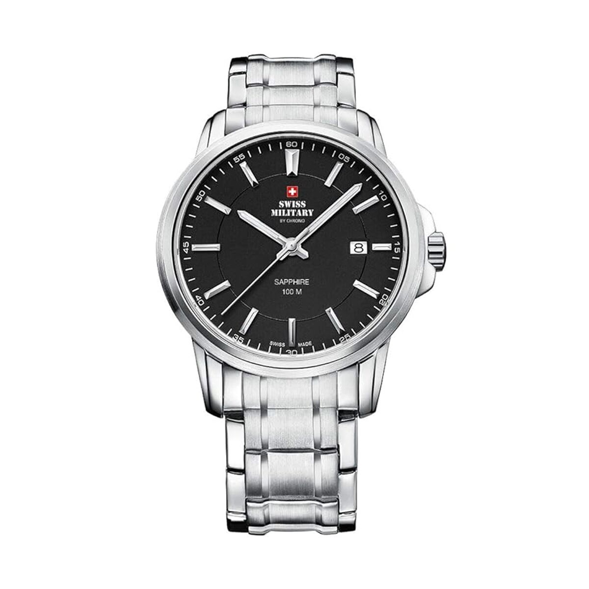 Herrklocka Swiss Military Chrono SMP36009.01 Silvrig