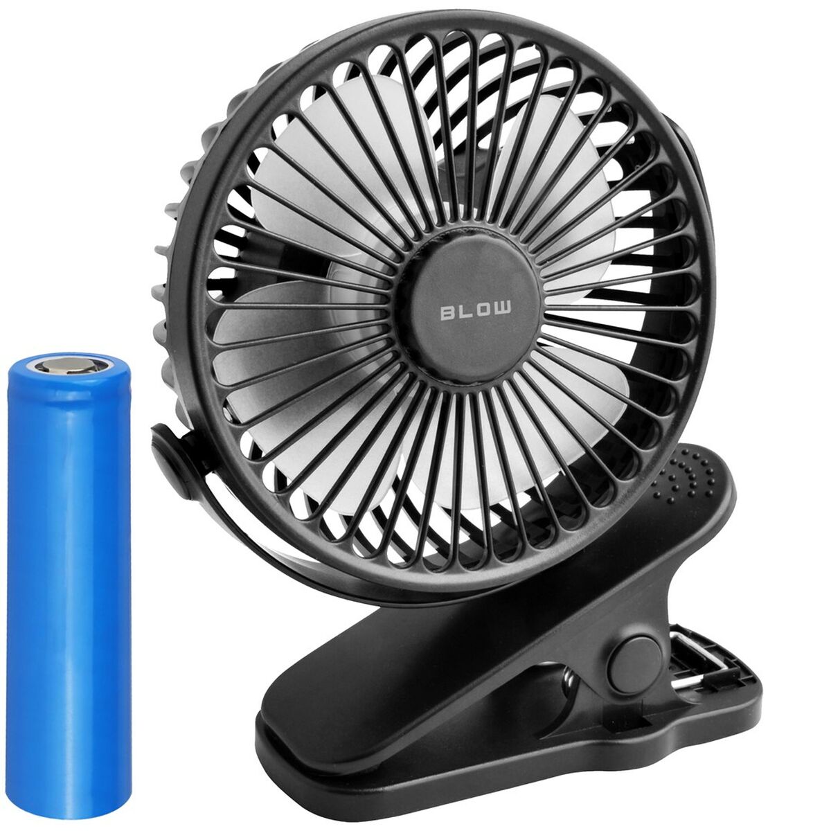 Bordsfläkt Blow 44-506 Svart USB - 3