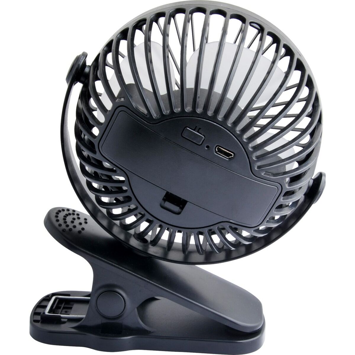 Bordsfläkt Blow 44-506 Svart USB - 2