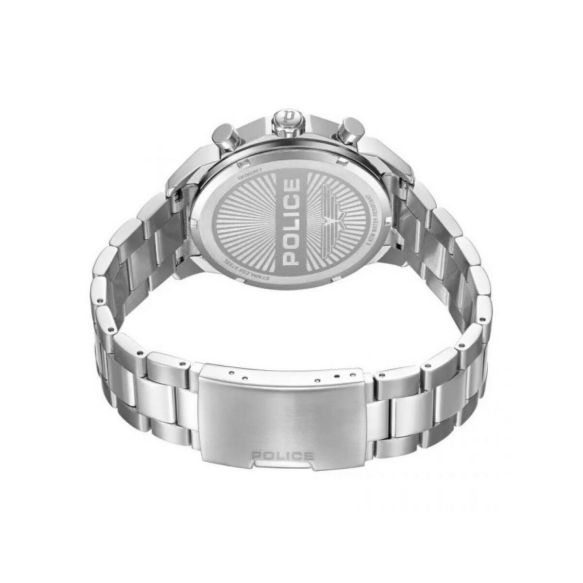 Herrklocka Police PEWGK0039204 Svart Silvrig - 3