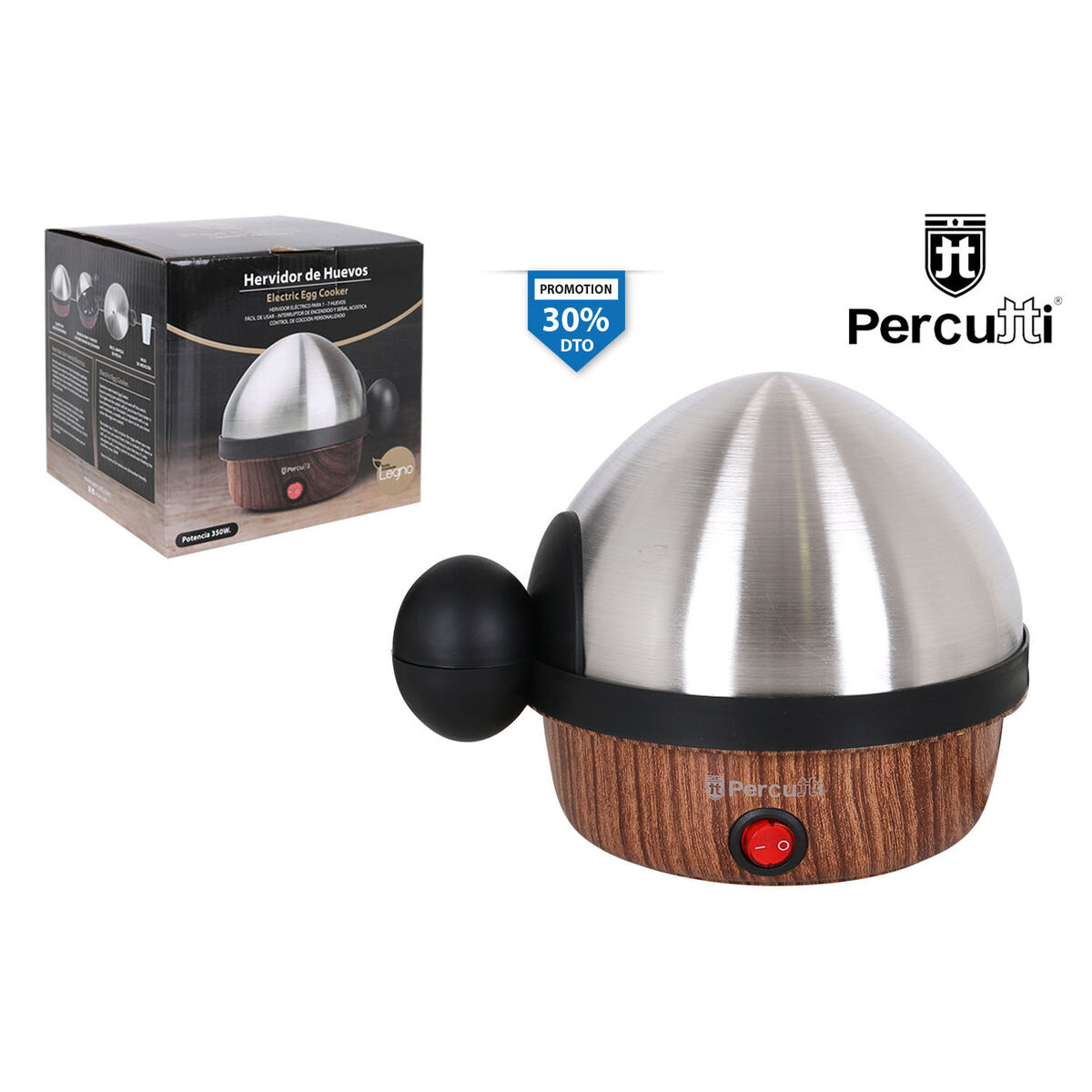 Äggkokare Percutti 350 W (Renoverade A) - 3
