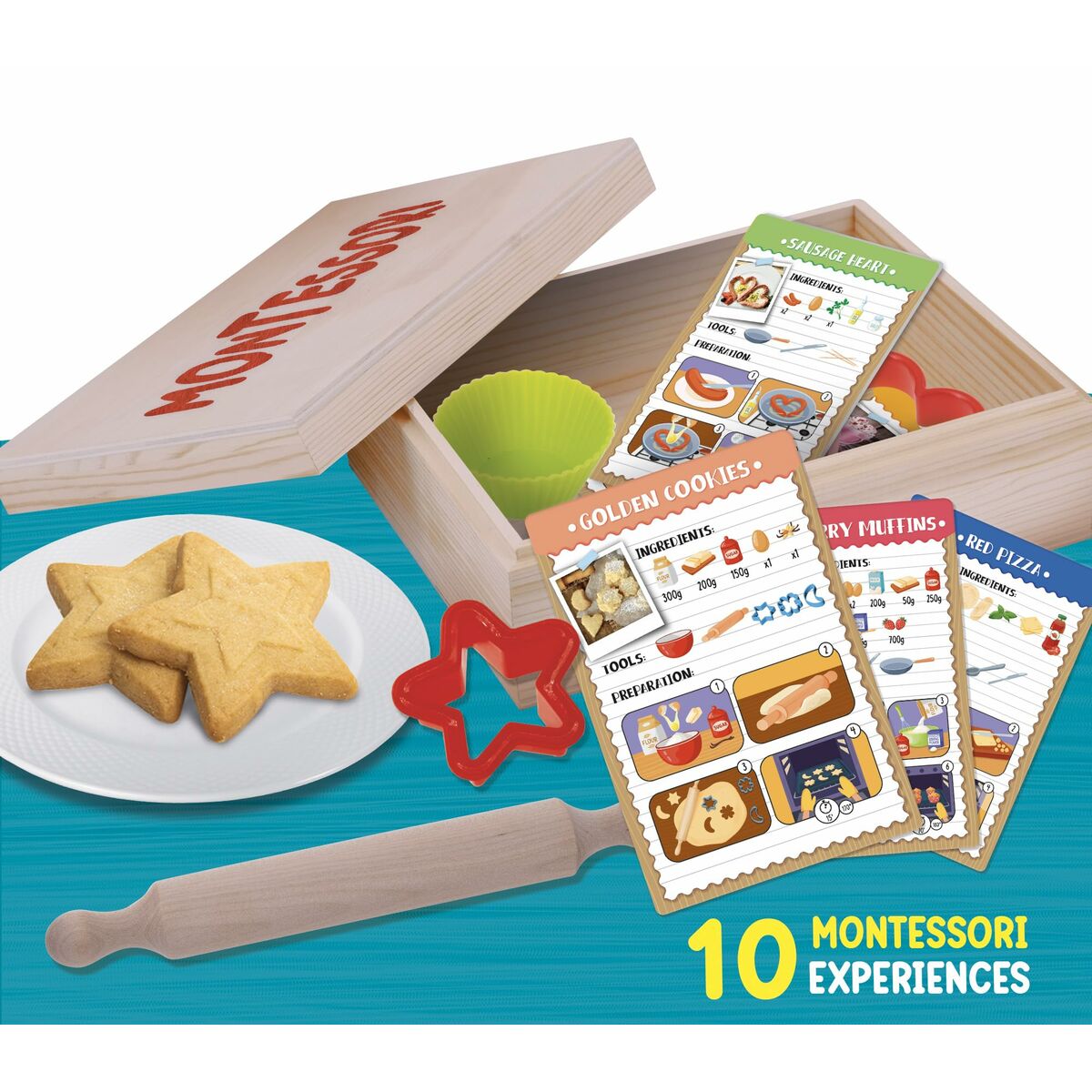 Utbildningsspel Lisciani Giochi Become a real pastry chef - 3