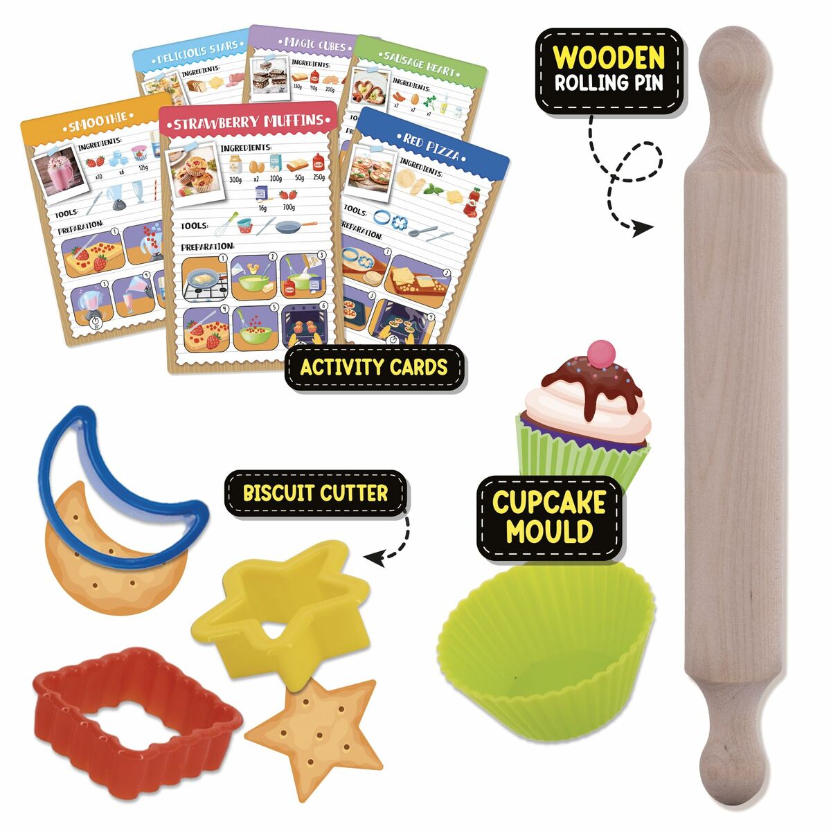 Utbildningsspel Lisciani Giochi Become a real pastry chef - 2
