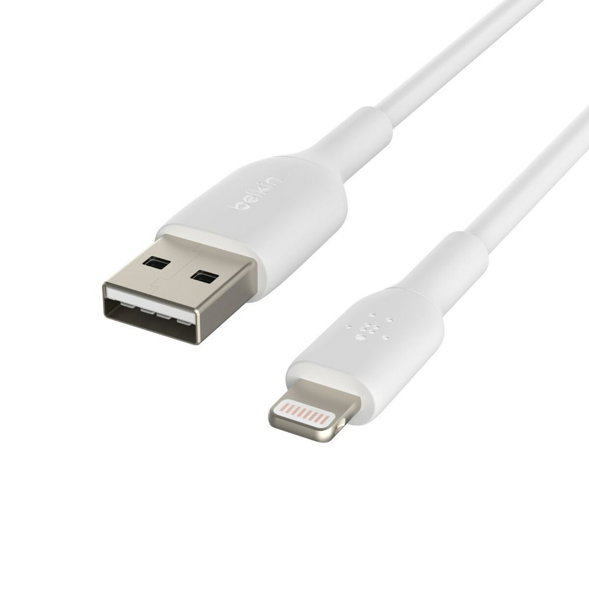 Kabel USB till Lightning Belkin CAA001BT0MWH Vit 15 cm (1 antal)