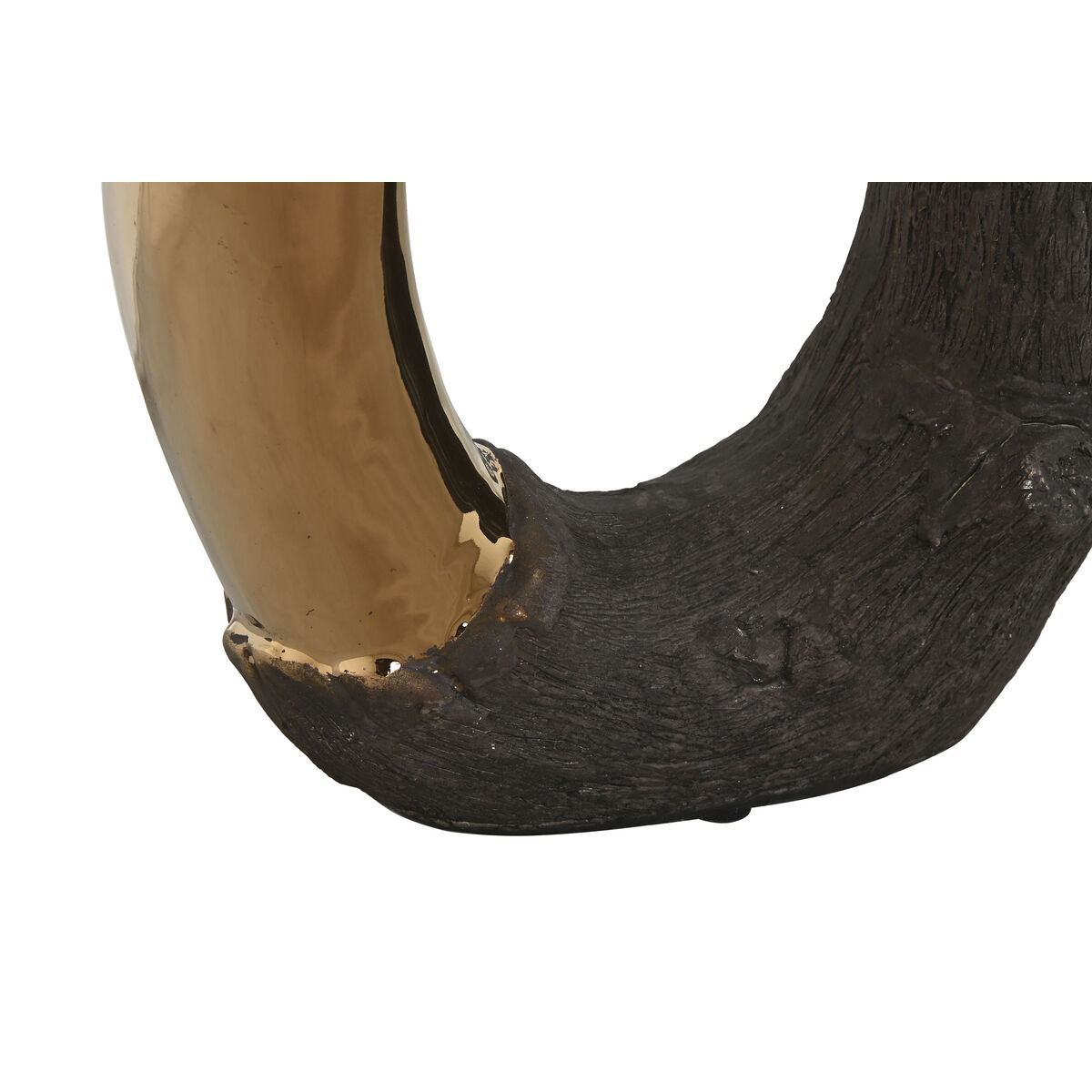 Vas Home ESPRIT Brun Gyllene Stengods Modern 20 x 8 x 31 cm - 3