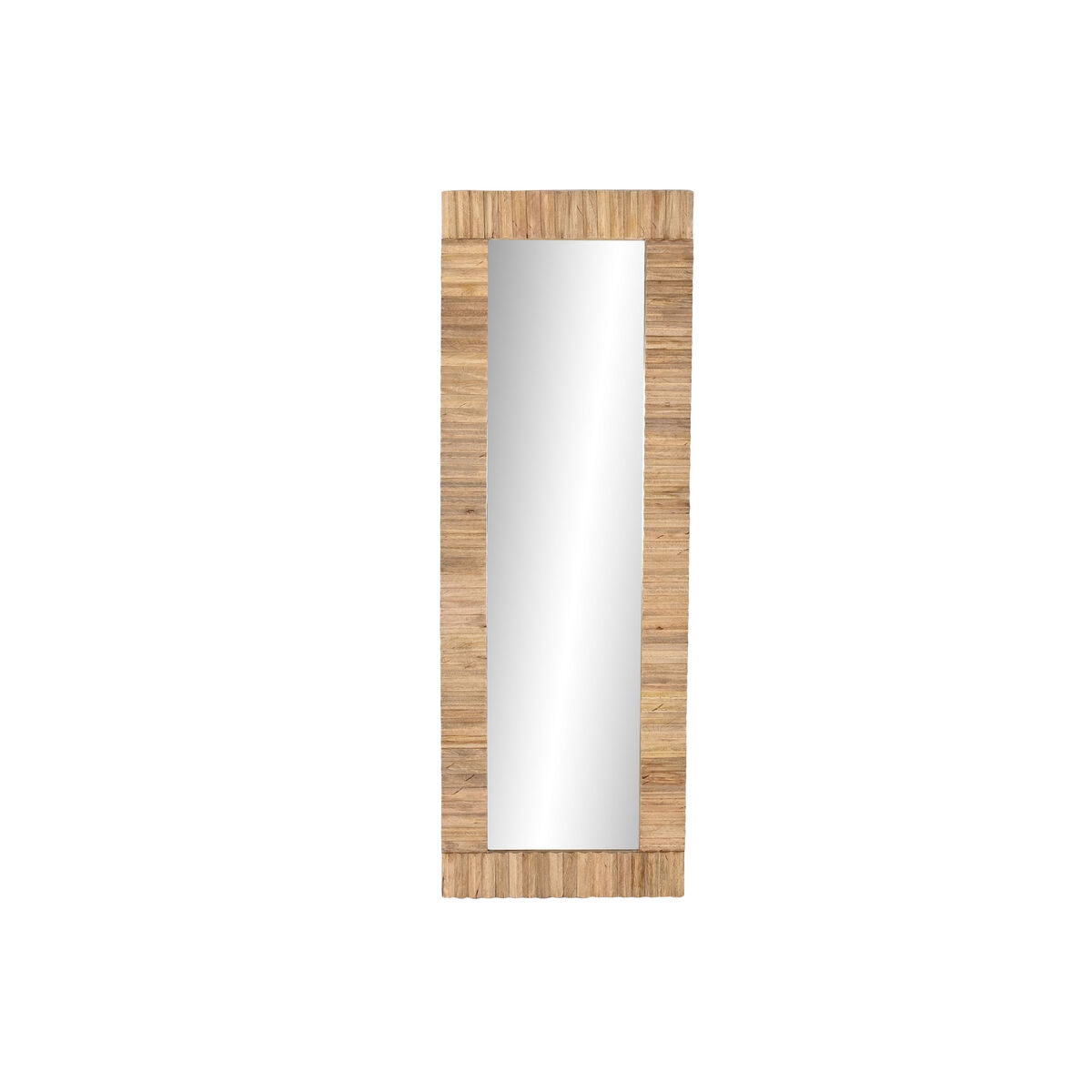 Väggspegel Home ESPRIT Naturell Modern 60 X 4 X 172 CM