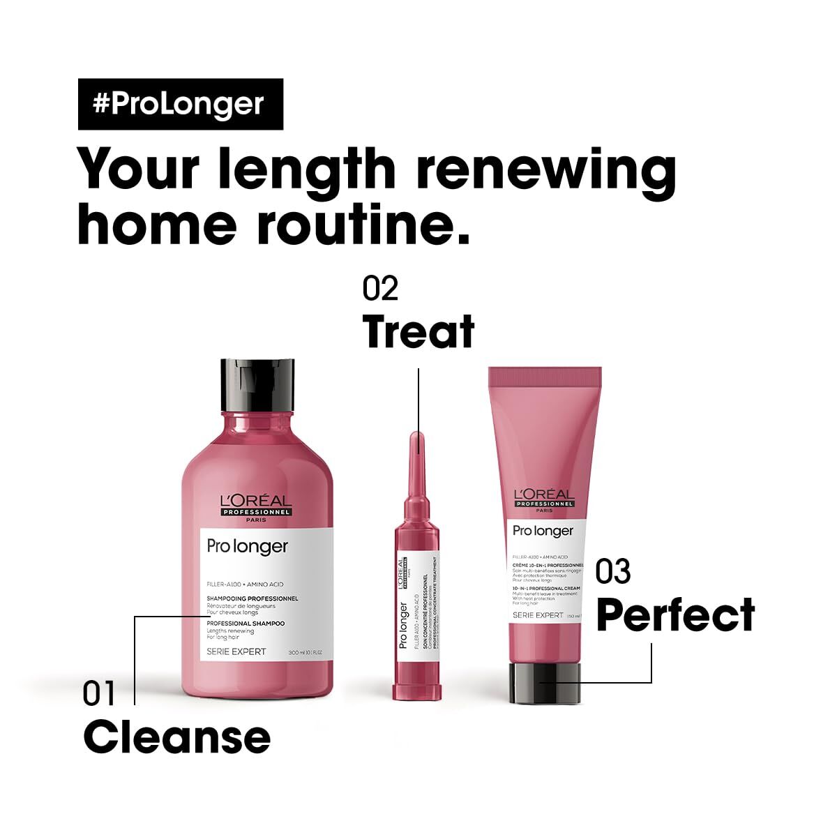 Schampo L'Oreal Professionnel Paris PRO LONGER 300 ml - 3