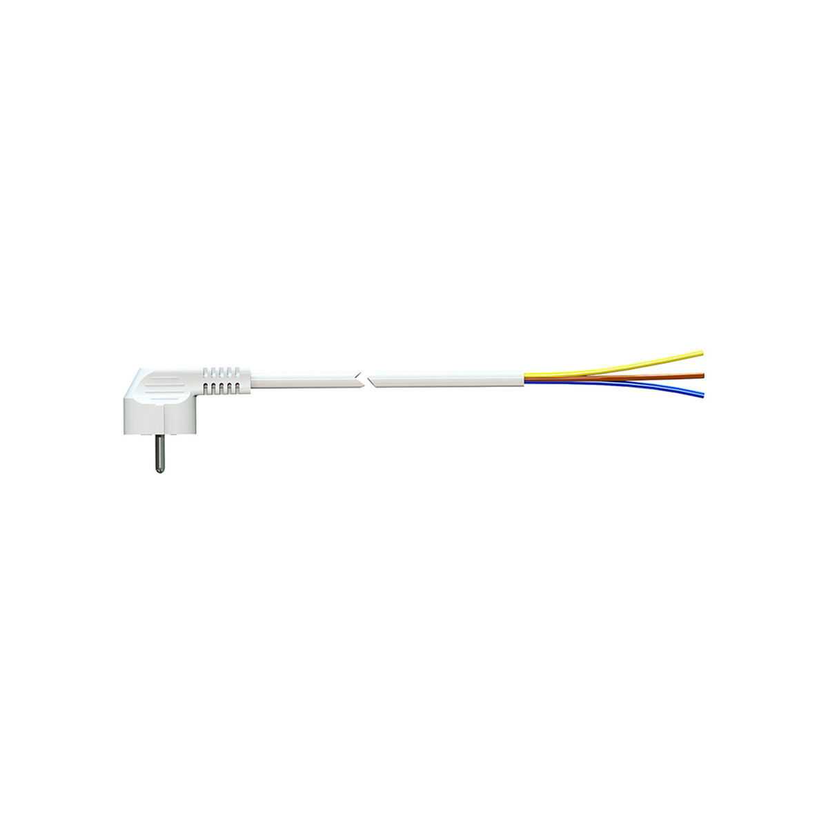 Elkabel Solera 7000/2 Schuko 4,8 mm 250 V 16 A Vit 3 x 1,5 mm 2 m - 3