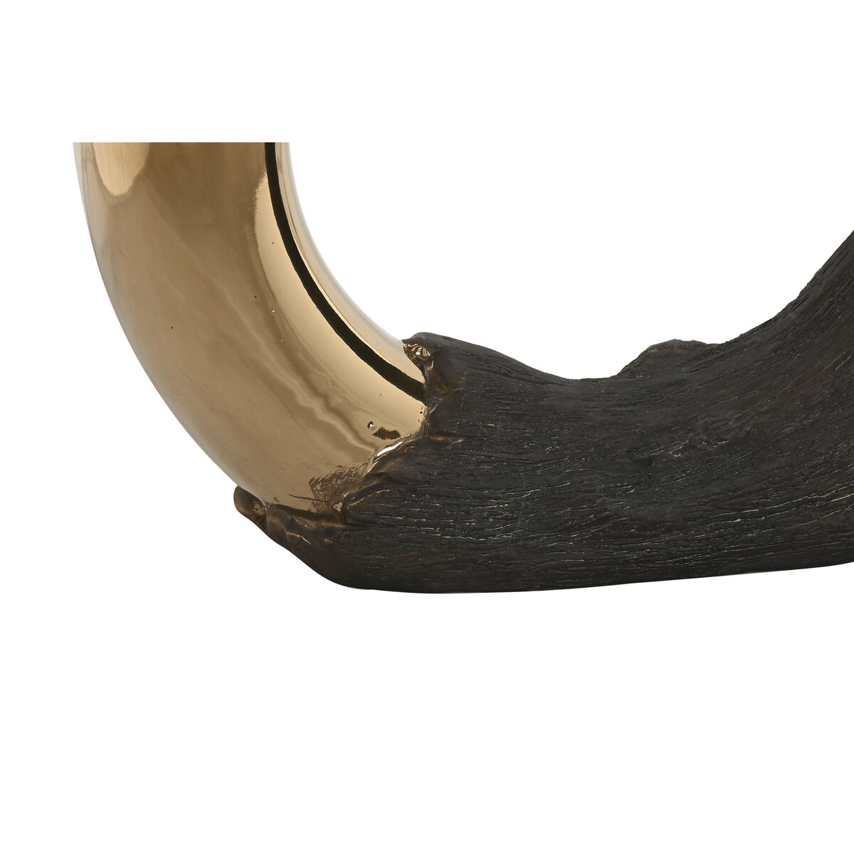 Vas Home ESPRIT Brun Gyllene Stengods Modern 29 x 9 x 33 cm - 3