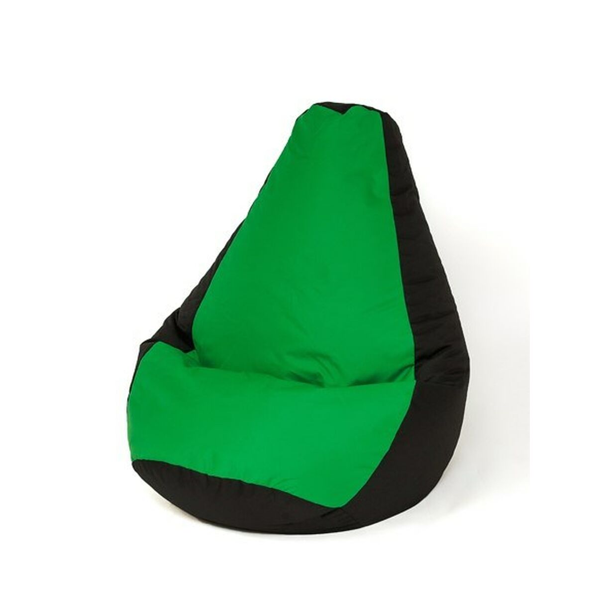 Puff GO GIFT Svart Grön 105 x 80 cm Päron