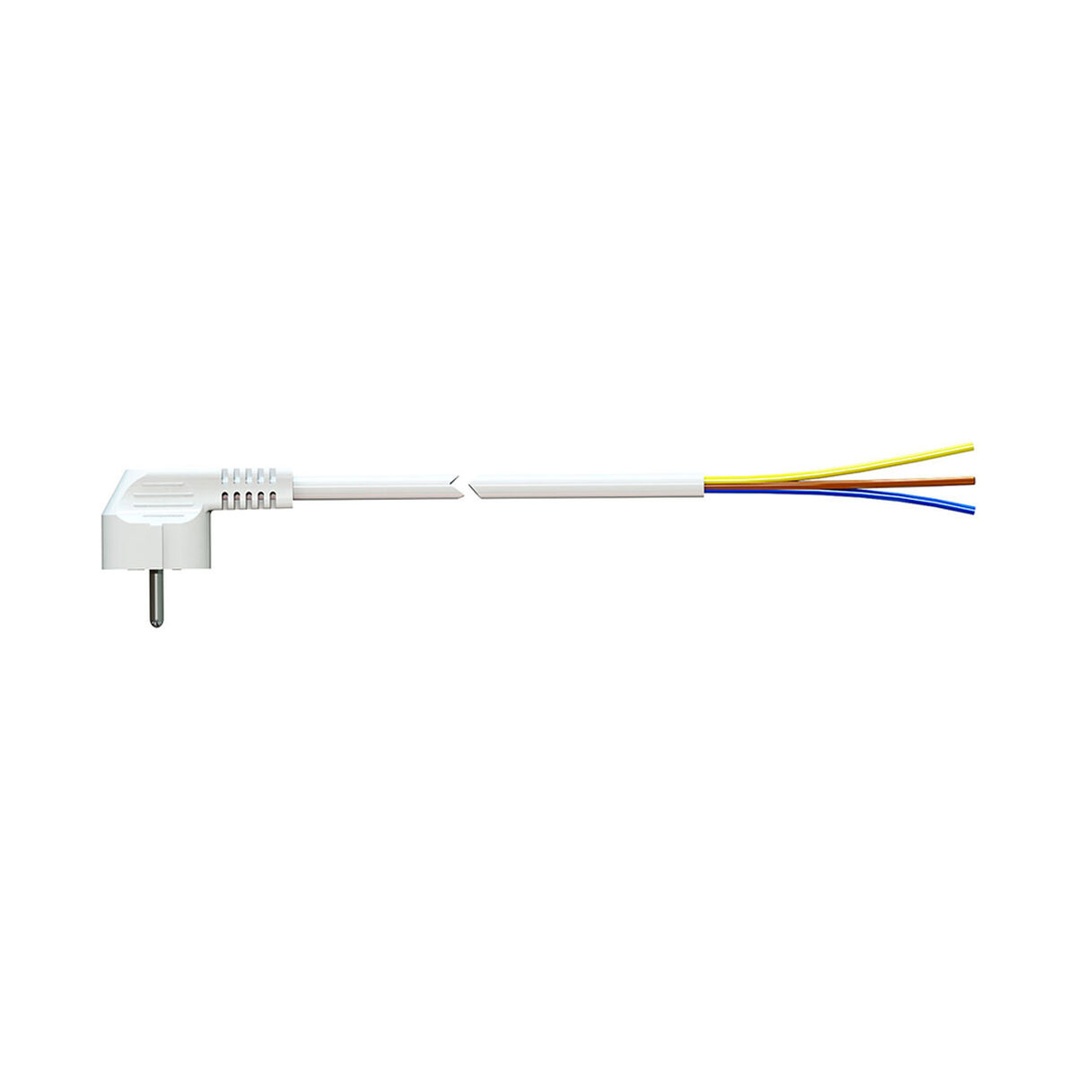Elkabel Solera 7000/3 Schuko 4,8 mm 250 V Vit 16 A 3 x 1,5 mm 3 m - 3