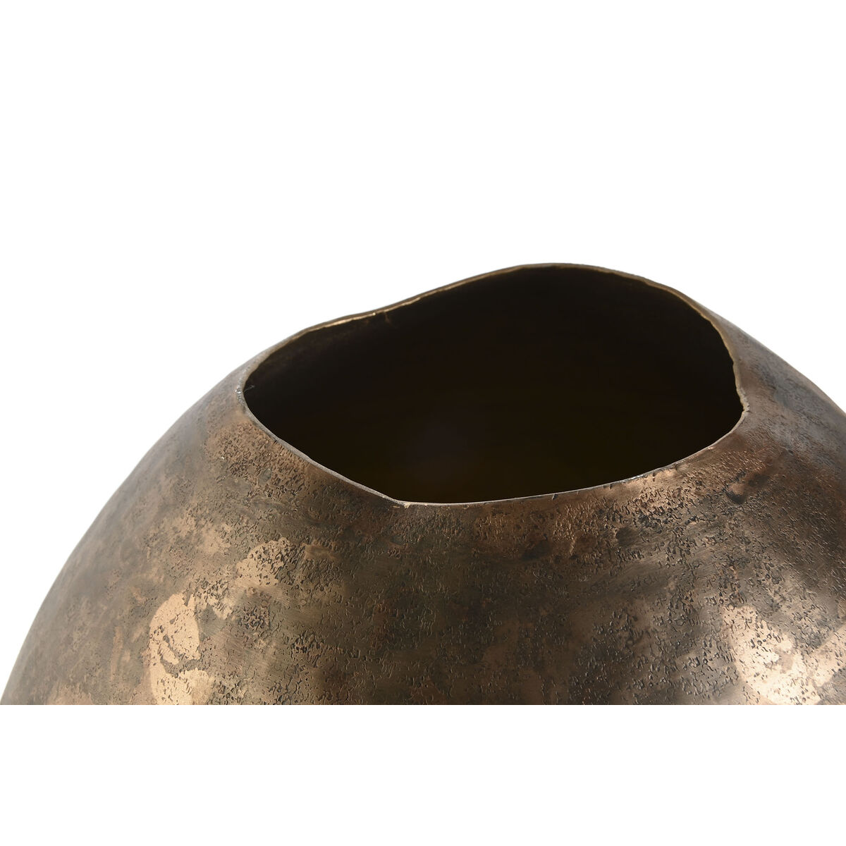Vas DKD Home Decor Brons Gyllene Aluminium Antikbehandlad 34 x 33 x 33 cm - 3