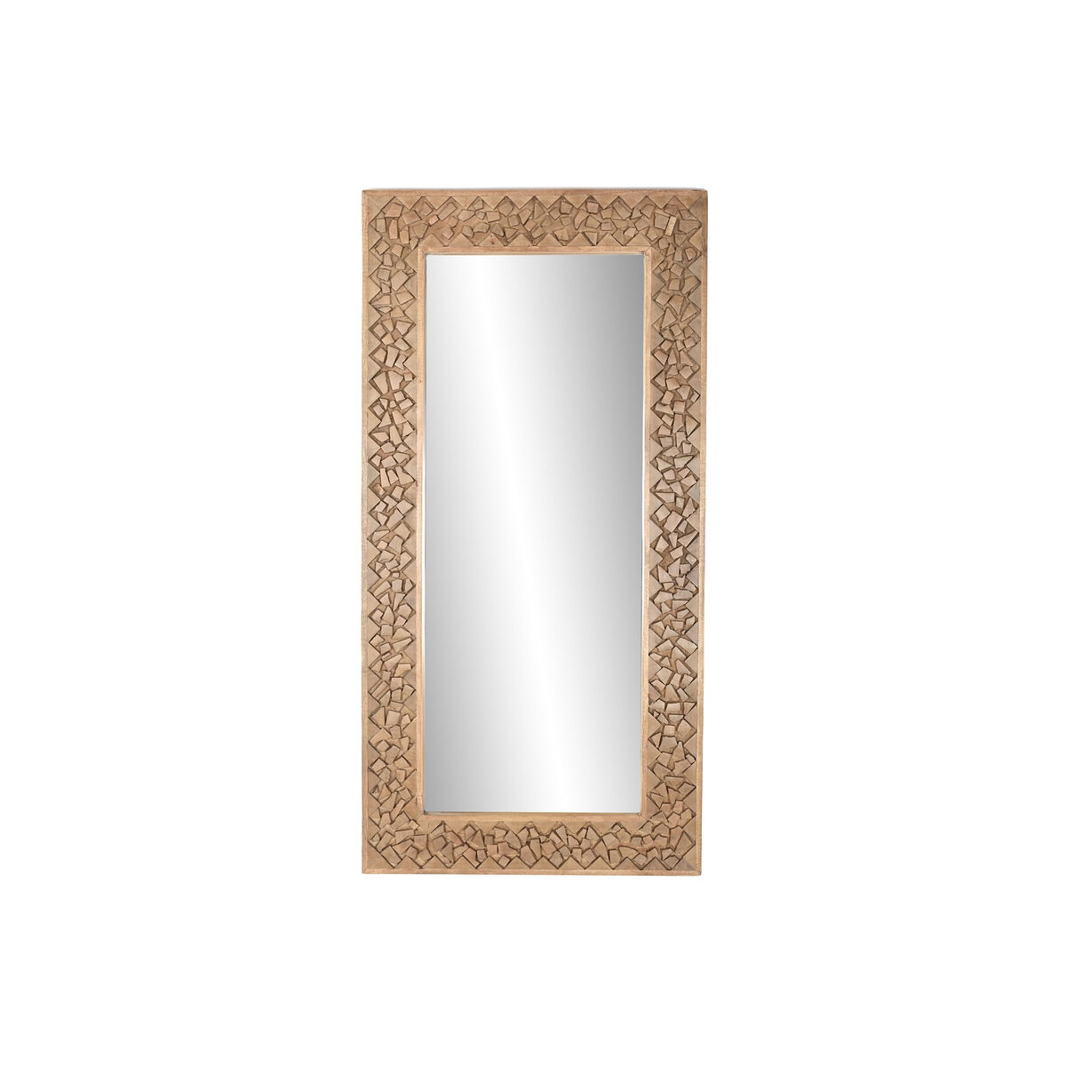Väggspegel Home ESPRIT Naturell Modern Stammar 91 X 5 X 183,5 CM