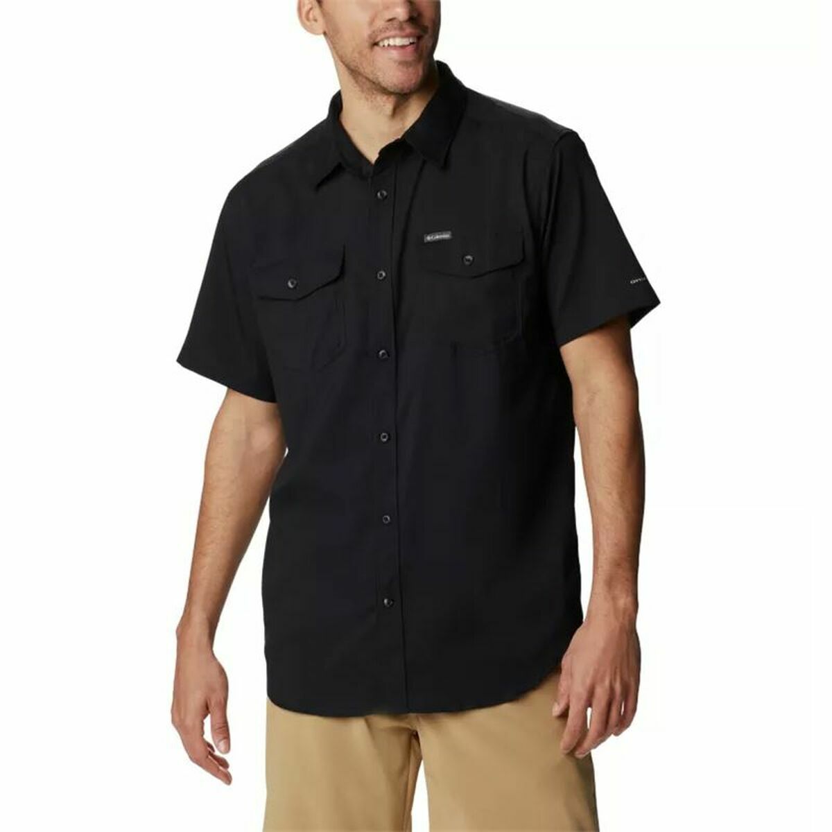 Skjorta Columbia Utilizer™ II Solid Short Svart - 10
