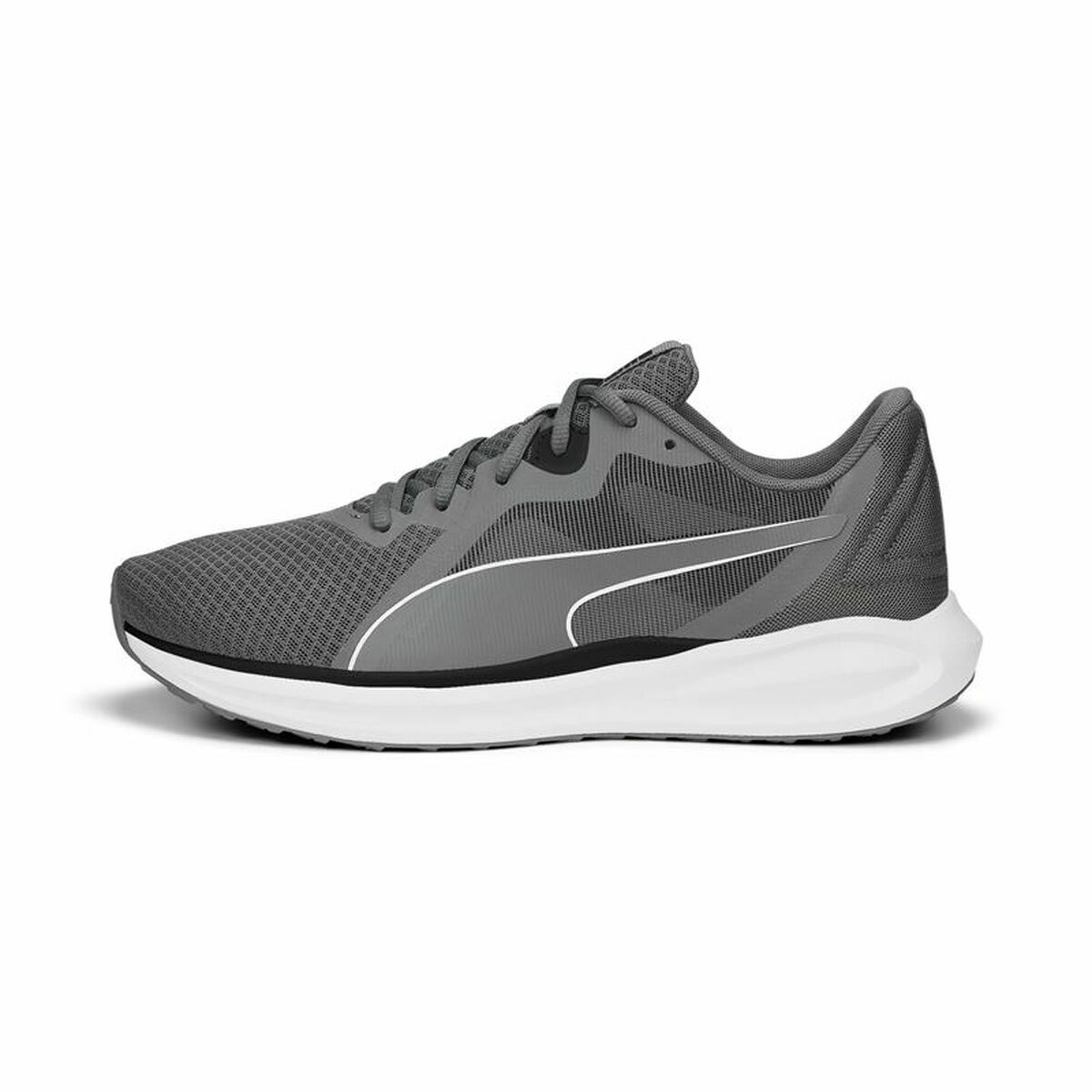 Löparskor, Vuxna Puma Twitch Runner Fresh Cool Dark Mörkgrå Grå Unisex - 8