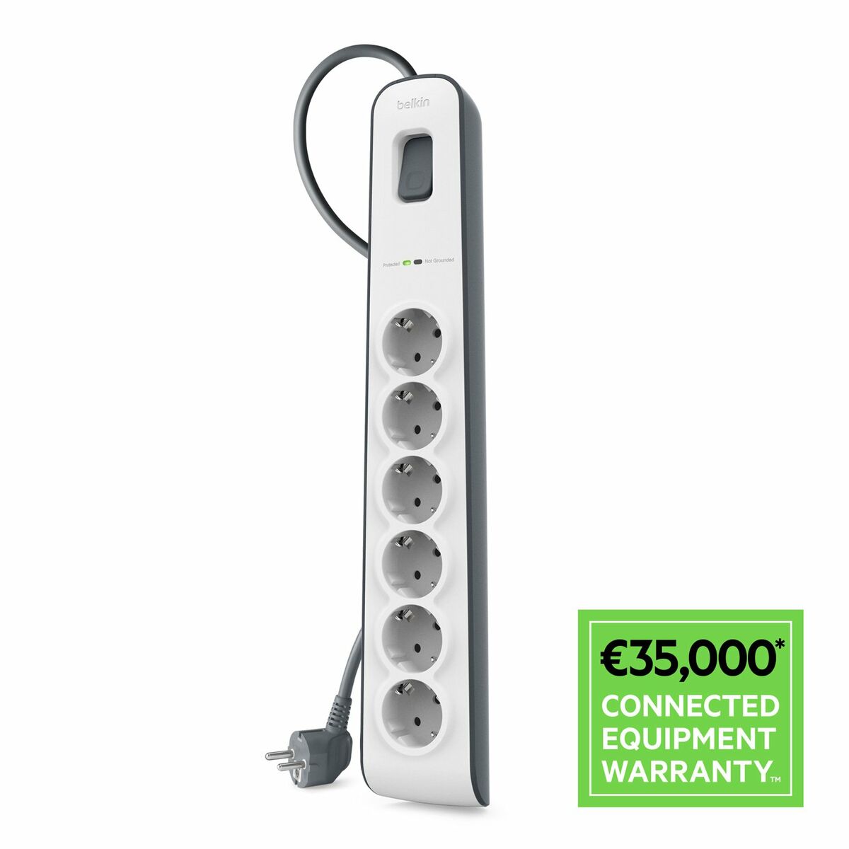 Skydd mot spänningstoppar Belkin BSV603VF2M-V2 - 2