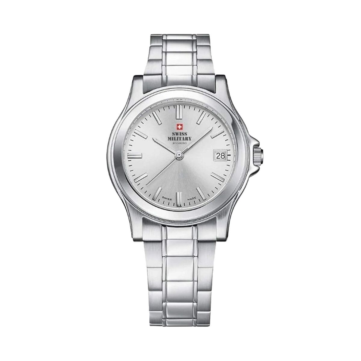 Herrklocka Swiss Military Chrono SM34002.06 Silvrig
