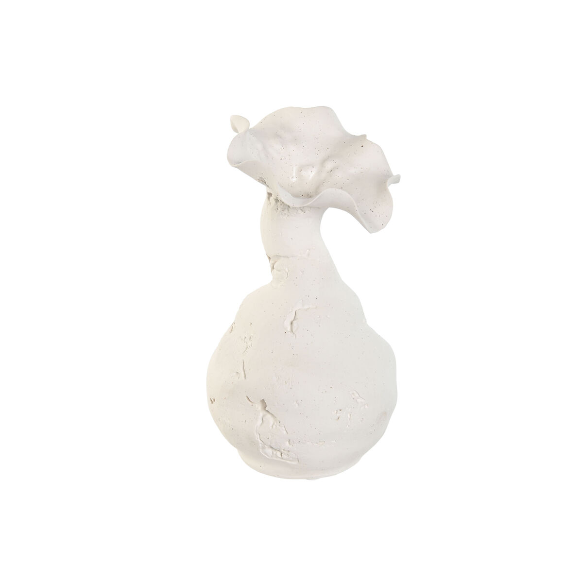 Vas Home ESPRIT Vit Keramik Traditionell stil 13 x 13 x 24 cm