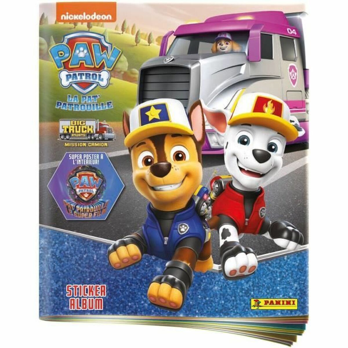 Klistermärkesalbum Panini Paw Patrol (FR)