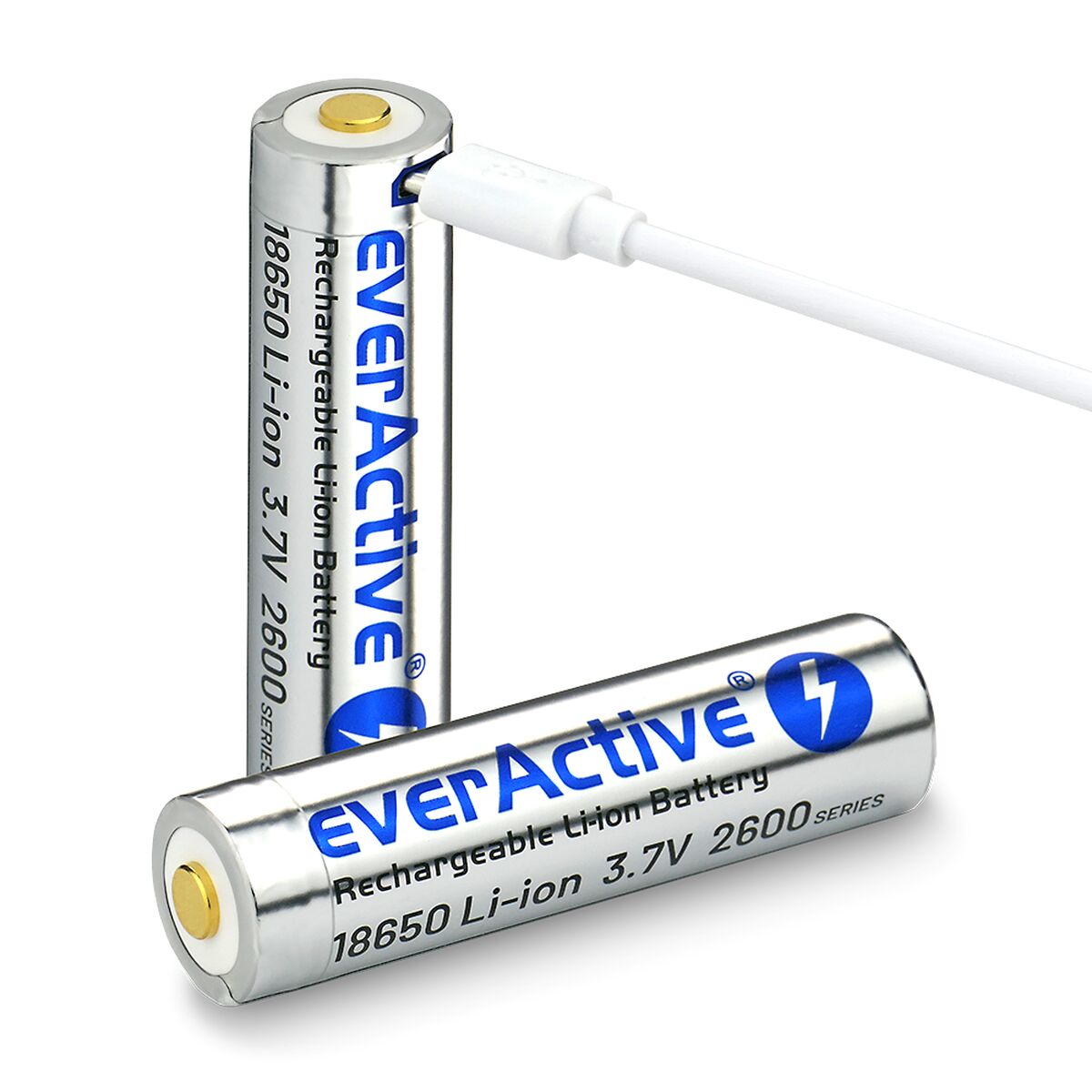 Laddningsbara Batterier EverActive EV18650-26M 3,7 V - 2