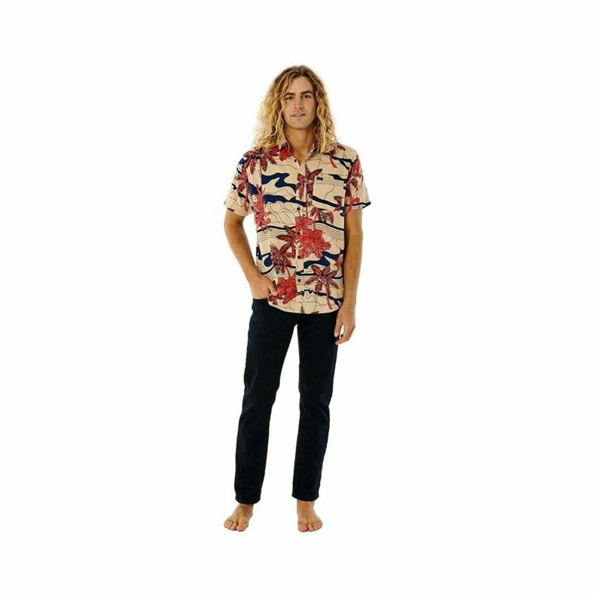 Skjorta Rip Curl Barrel Killa Bone - 8