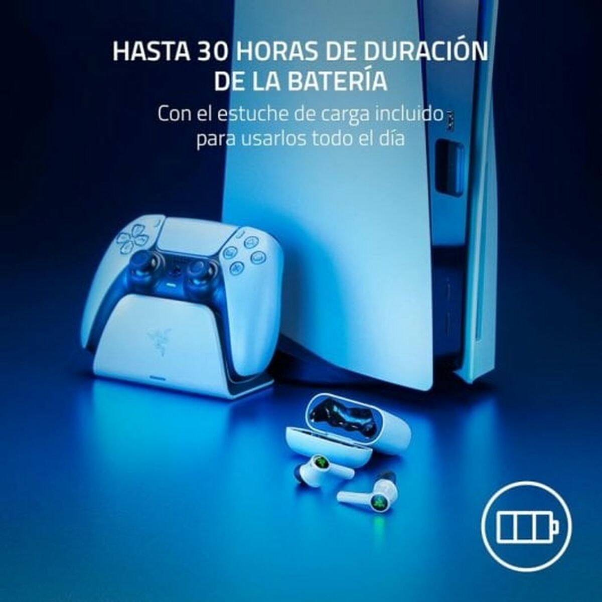 Hörlurar Razer HAMMERHEAD HYPERSPEED Vit - 7