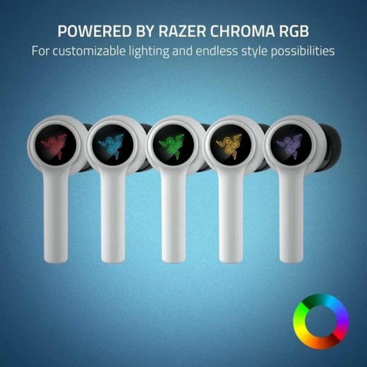Hörlurar Razer HAMMERHEAD HYPERSPEED Vit - 6