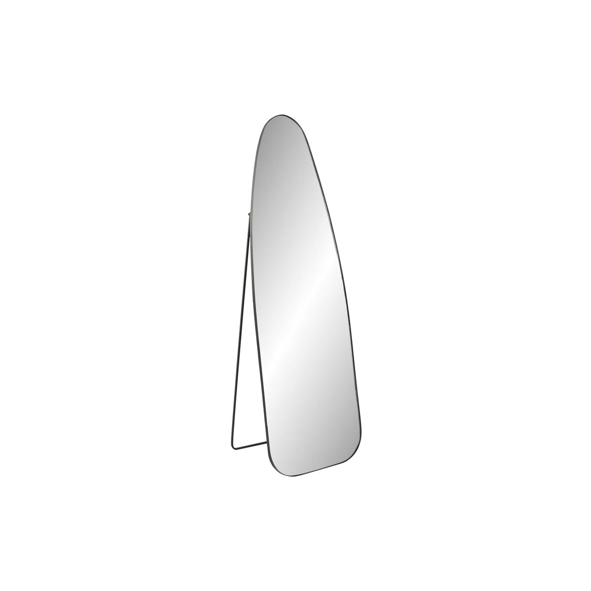 Fristående spegel Home ESPRIT Svart Glas Järn 55 X 48 X 165 CM