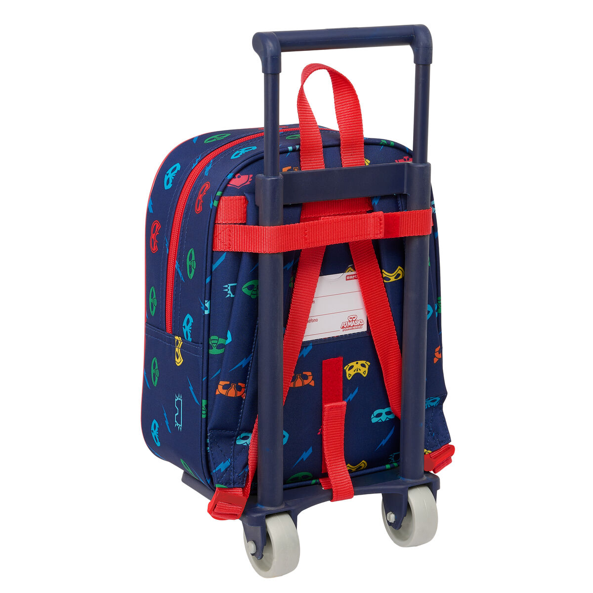 Skolväska med hjul PJ Masks Ready 22 x 27 x 10 cm - 2