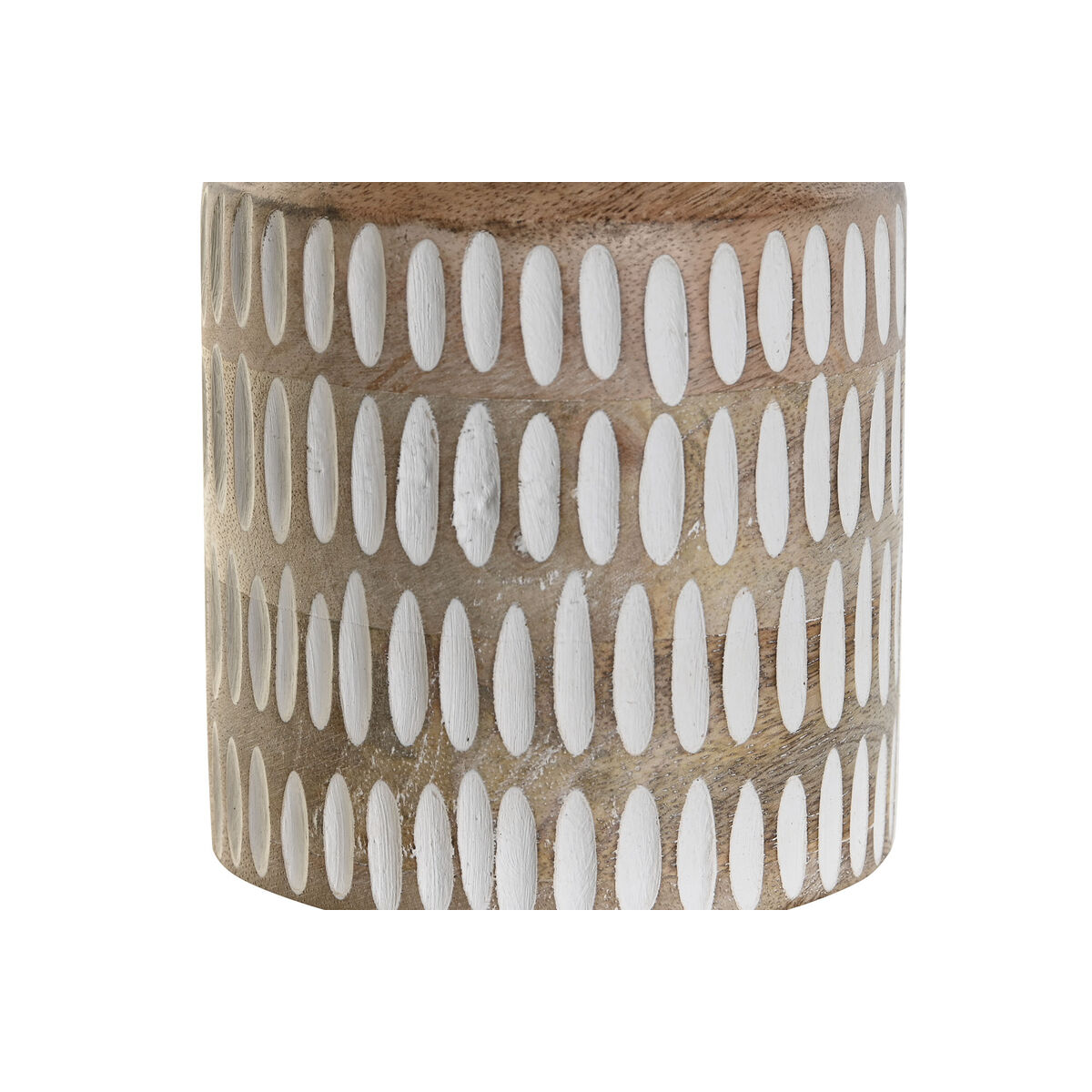 Vas Home ESPRIT Vit Brun Mangoträ Kolonial 16 x 10 x 23 cm - 2