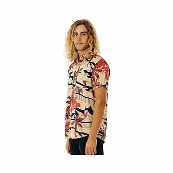 Skjorta Rip Curl Barrel Killa Bone