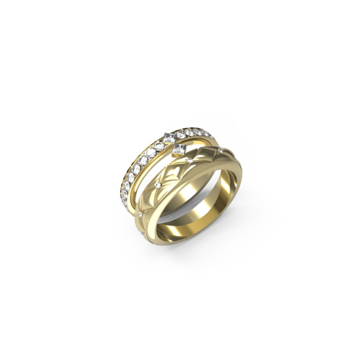 Damring Guess JUBR04586JWYG56 Gyllene 16