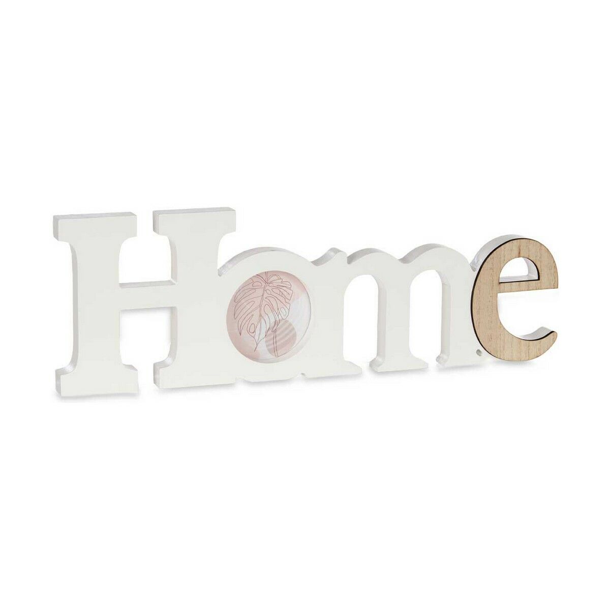 Fotoram Gift Decor Home Vit Brun Trä MDF (6 antal) - 8