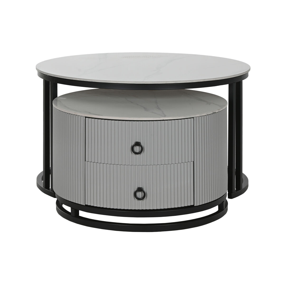 Soffbord Home ESPRIT 80 x 80 x 45 cm - 2