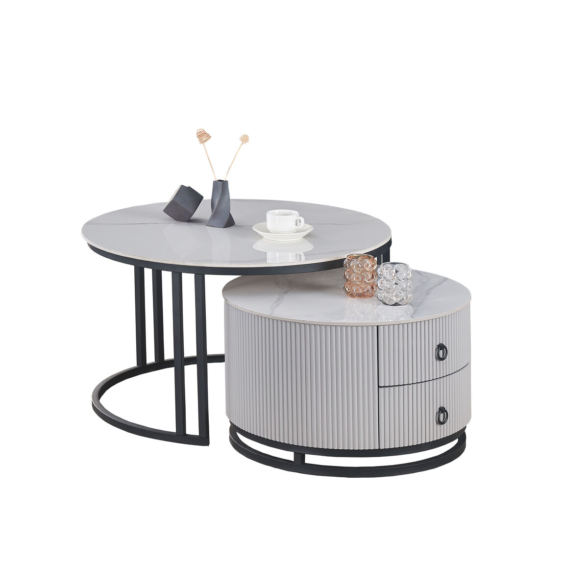 Soffbord Home ESPRIT 80 x 80 x 45 cm - 6