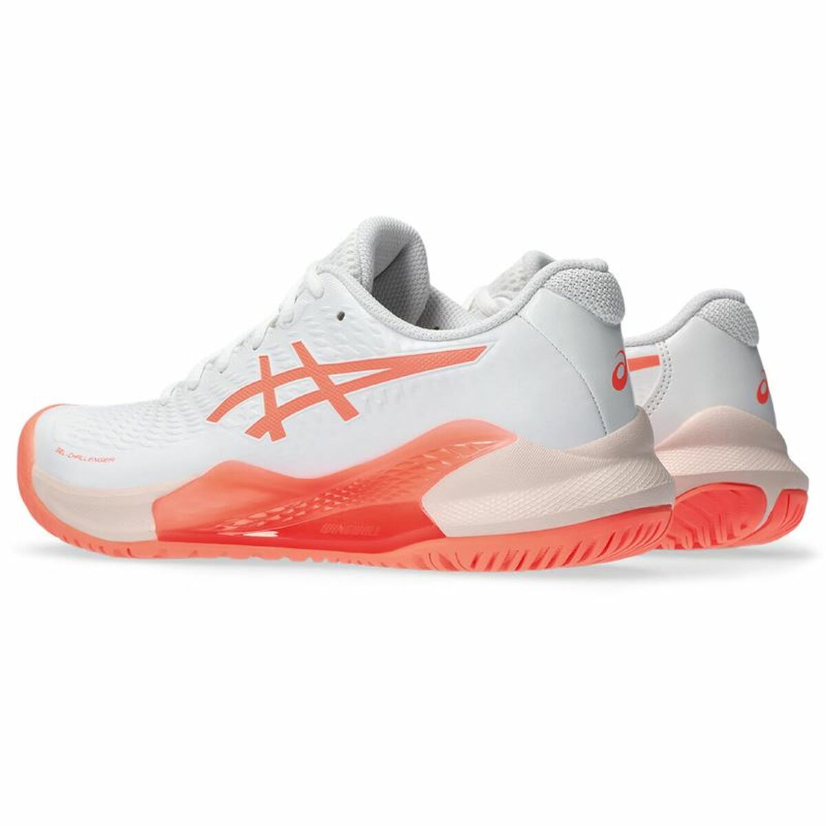 Tennisskor för damer Asics Gel-Challenger 14 Vit Orange - 6